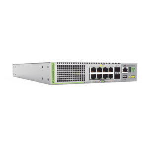 Switch Stackable L3 / 8x Multi-Gigabit 100M/1/2.5/5G PoE++ / 2x SFP+ / 500W PoE / ½ Ancho de Rack