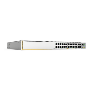 Switch Capa 3 Stackeable / 20x 10/100/1000 Mbps / 4x 100M/1G/2.5/5G-T / 4x SFP+ 10G / 160 Gbps / 119 Mpps / Fuente Redundante
