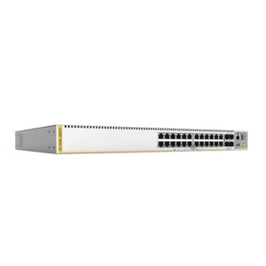 Switch L3 Stackable / 24x Gigabit-T / 4x SFP+ 10G / Fuente redundante integrada / TAA Compliant