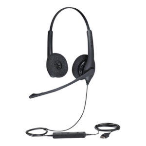 Auricular USB Profesional / Cancelación de Ruido / DSP Audio HD / Brazo Articulado 270° / PeakStop Protección Auditiva / Plug-and-Play