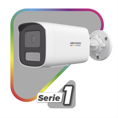 Cámara Bala IP / 2 Megapixel / Dual Light 50 m (164 ft) / ColorVu F1.0 / AcuSense Lite / IP67 / PoE