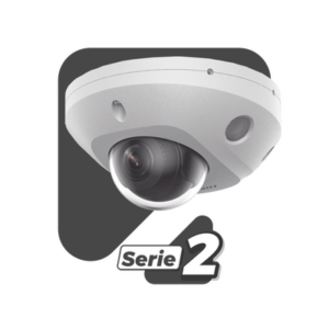 Mini Domo IP / 4 Megapixel / Dual Light 30 m (98.4 ft) / WDR 120 dB / IP67 / PoE / MicroSD 512 GB
