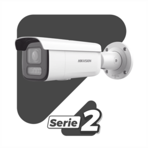Cámara Bala IP / 8 Megapixel (4K) / Lente Motorizado 2.8-12 mm / Dual Light 60 m (196.9 ft) / AcuSense / WDR 120 dB / PoE 802.3at / IP67 / IK10