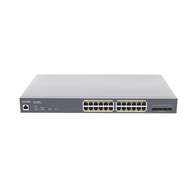 Switch PoE ++ Administrable en Nube Capa 2 de 8 puertos PoE de 2.5 Gbps, Hasta 240 W, 4 puertos de SFP