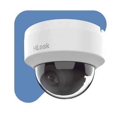 Domo IP / 4 MP / Lente 2.8 mm / 104° / 20 m IR / PoE / dWDR / H.265+ / 65.6 ft IR