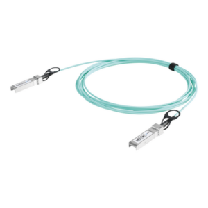 Cable AOC SFP+ / 1 y 10 Gbps / Longitud 20 m (65.6 ft) / Fibra Óptica Activa