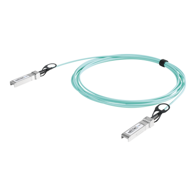 Cable AOC SFP+ / 1 y 10 Gbps / Longitud 20 m (65.6 ft) / Fibra Óptica Activa