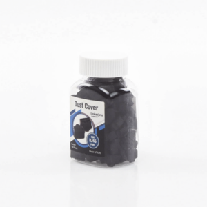 Protector Anti-Polvo / Puerto RJ45 Hembra / Silicona Resistente / Paquete 100 Unidades / Color Negro