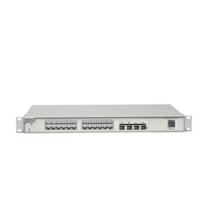 Switch Administrable Capa 2+ / 24 Puertos Gigabit / 4 SFP+ 10Gb / Capacidad de Conmutación 128 Gb/s / Gestión en Nube / Montaje Rack 1U