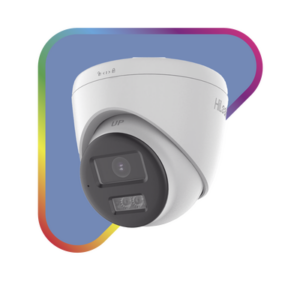 Cámara Turret TURBOHD / 2 Megapixel / Dual Light 40 m (131.2 ft) / Audio Bidireccional / ColorVu / IP67 / dWDR
