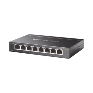 Switch Escritorio Easy Smart de 8 puertos 10/100/1000 Mbps / IGMP para Vigilancia / Calidad en el Servicio (QoS) / Gestión GUI