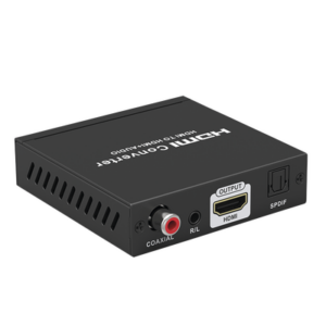 Extractor de Audio HDMI / 4K 60 Hz HDR / Salida SPDIF + Coaxial + R/L 3.5 mm / ARC / HDCP 1.4/2.2 Bidireccional / Salida HDMI Solo Video