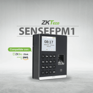 Terminal de Asistencia / Huella Digital y RFID / 500 Usuarios / Pantalla 2.8" / WiFi / ZKBio Zlink / USB