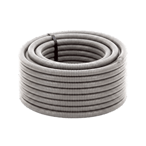Tubo Flexible Liquidtight / 1 in (25 mm) Interior / Acero Recubierto de PVC / Rollo 20 m (65.6 ft)