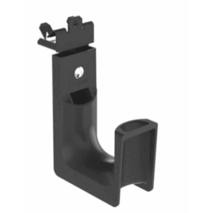 Sujetador Tipo J-Hook / Capacidad 46 Cables Cat6 / Rotación 360° / Radio de Curvatura 1" / Instalación con Martillo / Nylon 6.6 Metal