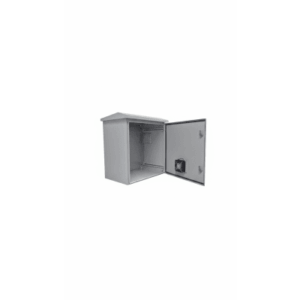 Gabinete de Acero para Exterior / IP55 / IK10 / Ventilación con Ventilador 110 VCA / 593 x 609 x 399 mm (1.95 x 2.0 x 1.31 ft) / Placa Trasera Galvanizada 550 x 565 mm