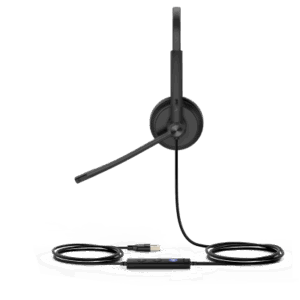 Auricular USB Monoaural / Cancelación de Ruido Pasiva / USB-A Plug-and-Play / Indicador de Ocupado / Active Protection / Compatible Windows y Mac