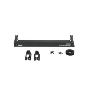Organizador de Cables Frontal / 1 UR / Hasta 12 Casetes / 1728 Fibras / 3.28 ft / Negro