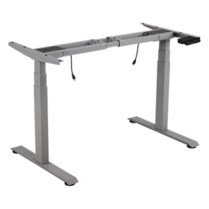 Base de Escritorio Motorizado / Altura 60-125cm (1.97-4.10 pies) / 3 Presets / Carga 100Kg / Velocidad 30mm/s / Color Gris