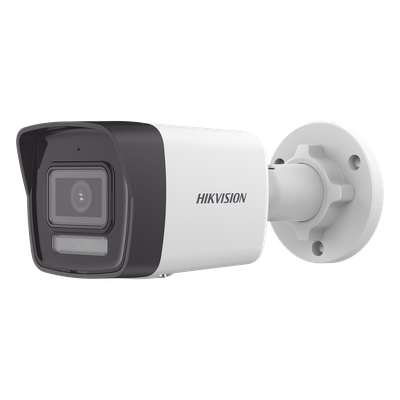Cámara Bala IP / 2 Megapixel / Dual Light 30 m (98.4 ft) / Audio Integrado / Detección Humana y Vehicular / IP67 / PoE