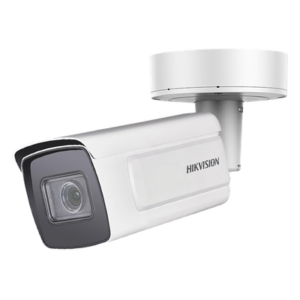 Bala IP 4 Megapixel / Lente Mot. 2.8 - 12 mm / 50 mts IR EXIR / IK10 / Reconocimiento Facial / WDR 140 dB / DeepinView / Búsqueda por Atributos / Heat Map / ACUSENSE / Micro SD