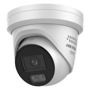 Turret IP / 6 Megapixel / Lente 2.8 mm / 98.4 ft IR + Luz Blanca / Audio Bidireccional / IP67 / Estrobo Azul y Rojo / WDR 130 dB / AcuSense 3.0 / Metal / NEMA 4X / AcuSeek