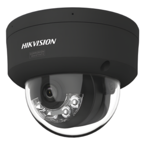 Domo IP 6 Megapixel / Lente 2.8 mm / 98.4 pies IR + Luz Blanca / 2 Micrófonos / IP67 / WDR 130 dB / AcuSense 3.0 / NEMA 4X / AcuSeek / Metal