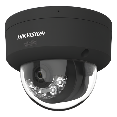 Domo IP 6 Megapixel / Lente 2.8 mm / 98.4 pies IR + Luz Blanca / 2 Micrófonos / IP67 / WDR 130 dB / AcuSense 3.0 / NEMA 4X / AcuSeek / Metal