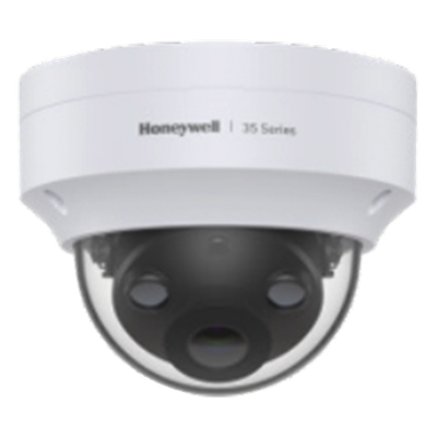 Cámara Mini Domo IP / 5 Megapixel / Gran Angular 93° / WDR 120 dB / IR 40 m (131.2 ft) / IP66/IP67 IK10 / PoE