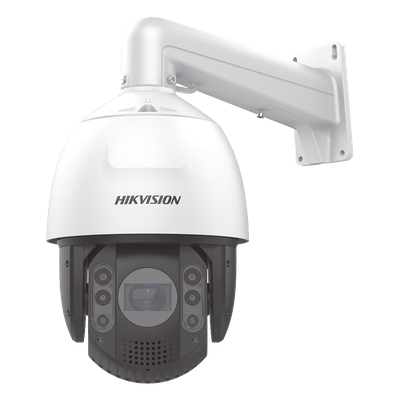 Domo PTZ IP / 2 Megapixel / 25X Zoom Óptico / IR 200 m (656.2 ft) / AcuSense / IP66 / IK10 / Alerta Audible y Luz Estroboscópica / Hi-PoE / DarkFighter
