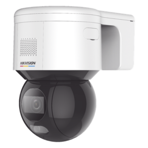 Domo PT IP 4 Megapixel / Imagen a Color 24/7 / Lente 4 mm / Luz Blanca 30 mts / Exterior IP66 / ACUSENSE (Evita Falsas Alarmas) / PoE+ / Micrófono y Bocina Integrada / WDR 120 dB / MicroSD
