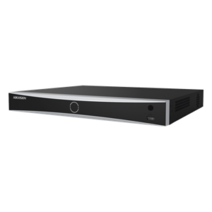 (ACUSENSE / Evita Falsas Alarmas) NVR 12 Megapixel (4K) / Reconocimiento Facial / 8 Canales IP / Base de Datos / 8 Puertos PoE+ / 2 Bahías de Disco Duro / Switch PoE 300 mts Modo Extendido