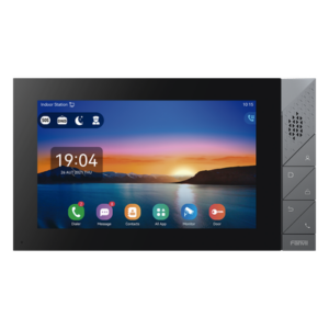 Monitor IP/SIP / Pantalla Táctil 7" / Android 9.0 / Wi-Fi Dual Band / Bluetooth 5.0 / PoE / 8 Entradas de Alarma