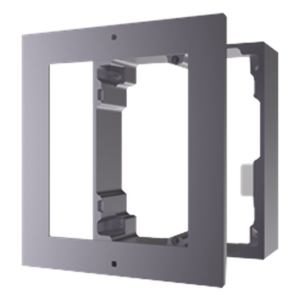 Base de Montaje para Videoportero IP / 1 Espacio / Superficie / Aluminio / -40°C a +60°C (-40°F a 140°F) / 117 x 107 x 32.7 mm (4.61 x 4.21 x 1.29 in)