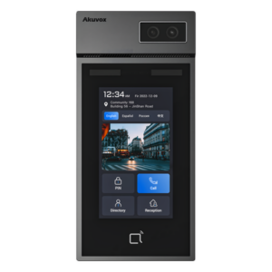 Panel de Control de Acceso IP / Pantalla Táctil IPS 5 Pulgadas / Cámara 2 Megapixel / Reconocimiento Facial / Múltiples Métodos de Desbloqueo / PoE / IP66 / IK08