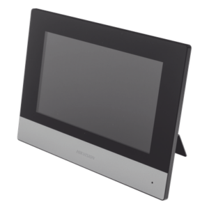 Monitor IP WiFi Touch Screen / Pantalla 7" / Resolución 1024 x 600 / Wi-Fi 2.4 GHz / Ethernet 10/100 Mbps / PoE Estándar / Audio Bidireccional / Integración 16 Cámaras IP 2 MP