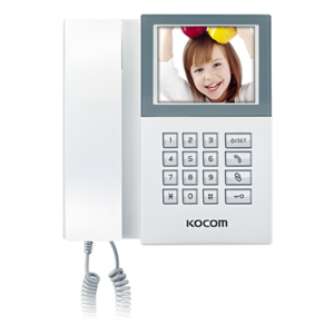 Estación de Guardia / Uso con Frente de Calle Multiapartamento / Compatible con Monitores TVPRO400MW/MB / Conexión con Distribuidores KVSA4P/KVSA8P