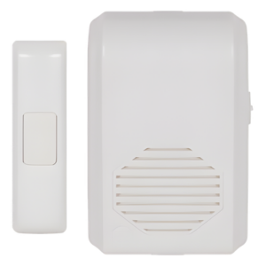 Timbre Inalámbrico / Alcance 150 m (492.1 ft) / 10 Tonos / Receptor Incluido / 120 VCA / Sin Cableado