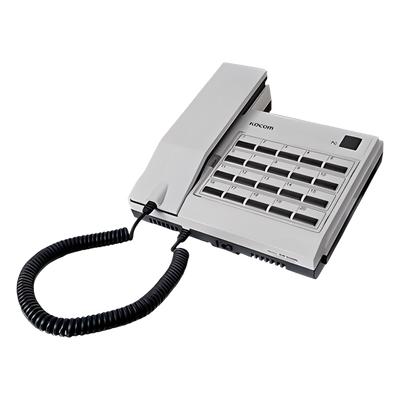 Sistema de Intercomunicación / 20 Extensiones / Comunicación Bidireccional / Alcance 200 m (656.2 ft) / Instalación 2 Hilos / Montaje Superficie o Escritorio