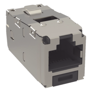Módulo Jack RJ45 Blindado / Categoría 6 / Mini-Com TG / 10GBase-T / Sin Herramienta de Impacto / 22-26 AWG / -10°C a 65°C