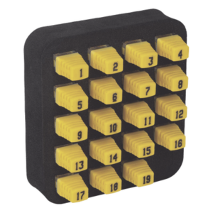 Kit de Mapeo de Red / RJ45 / 19 Ubicaciones Simultáneas / 3.6 cm x 7.6 cm x 8.4 cm / 54 g