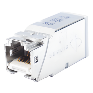 Conector Blindado para Patch Panel / Cat6A / 22-26 AWG / 19-inch Rack / -10 a 60 °C / 14 a 140 °F