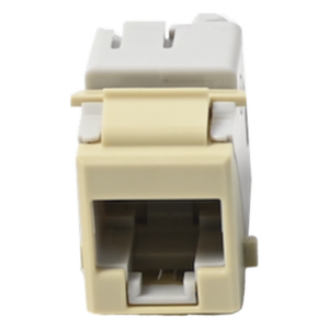 Jack Keystone / Cat6 UTP / Terminación Impacto 110 / T568A-B / Marfil / -10 a 60°C