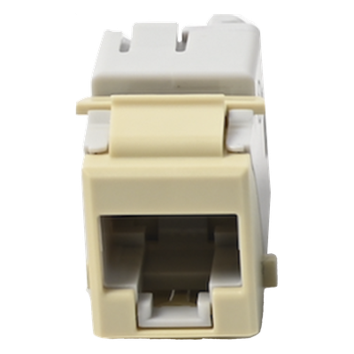 Jack Keystone / Cat5e UTP / Terminación 110 / Color Marfil / -10 a 60°C / UL 94 V-0
