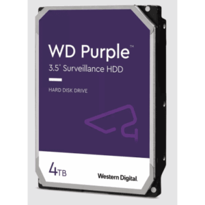 Disco Duro Surveillance / 4 TB / SATA 6 Gb/s / 3.5" / AllFrame / 180 TB Workload Anual / 64 Cámaras HD / 16 Bays