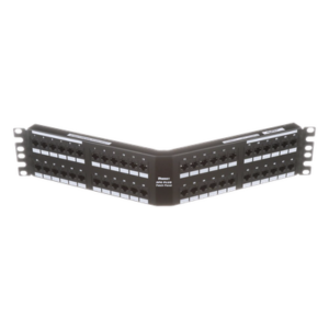 Panel de Parcheo / Cat 6 / 48 Puertos / 2UR / Angulado / 110 IDC / PoE 100W