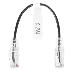 Cable de Parcheo Slim UTP / Cat6 / 20 cm (0.66 ft) / 28 AWG / 1 Gbps / RJ45