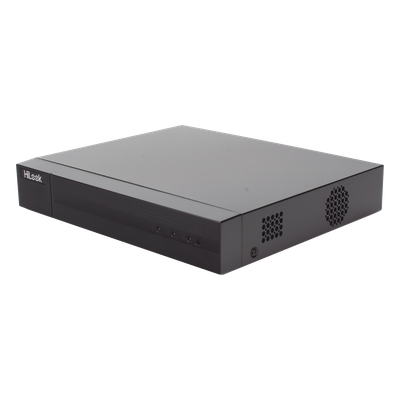 DVR Híbrido / 4 Canales TurboHD + 1 Canal IP / 2 Megapixel 1080p Lite / AcuSense Lite / Audio por Coaxitron / H.265+ / 1 Bahía HDD 4 TB