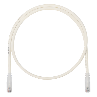 Cable de Parcheo UTP / Cat6A / 24 AWG / CM / 2.13 m (7 ft) / Blanco