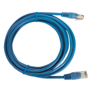 Cable de Parcheo UTP Cat5e / 1 Metro (3.28 Pies) / Azul / RJ45 / 100 Ohm